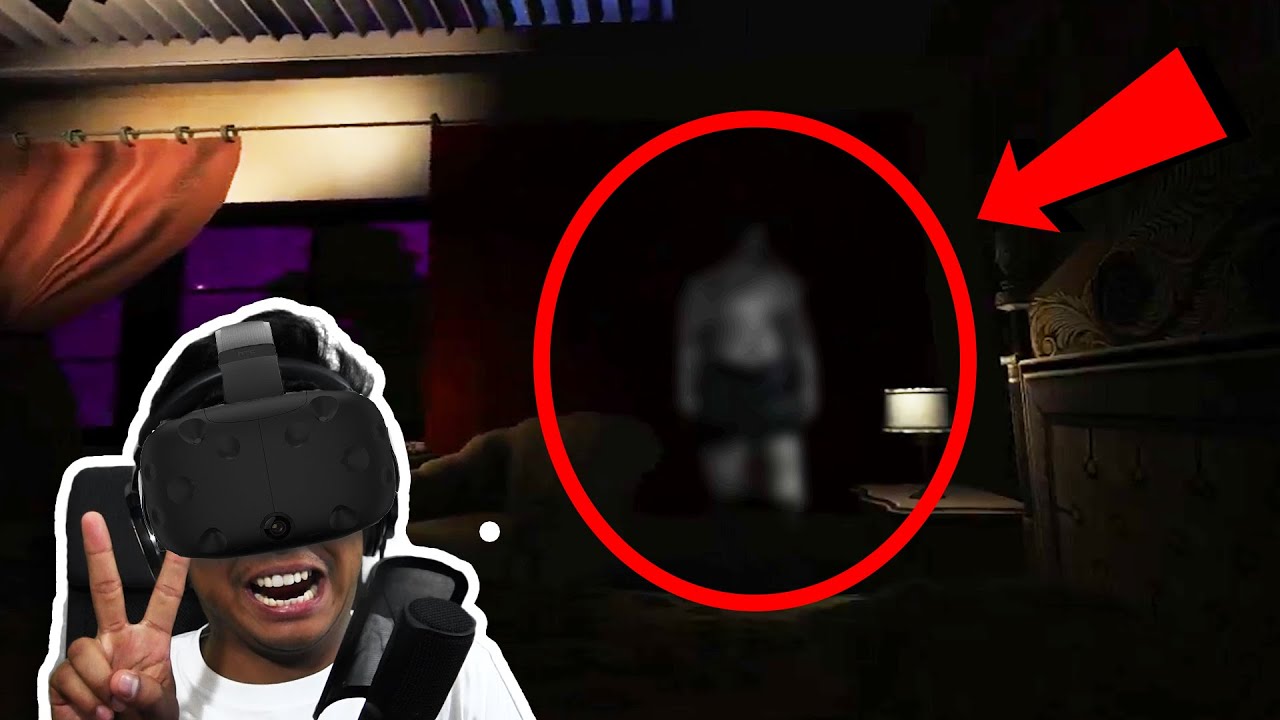 GHOST SPOTTED IN MY ROOM! | The Visitor | HTC Vive