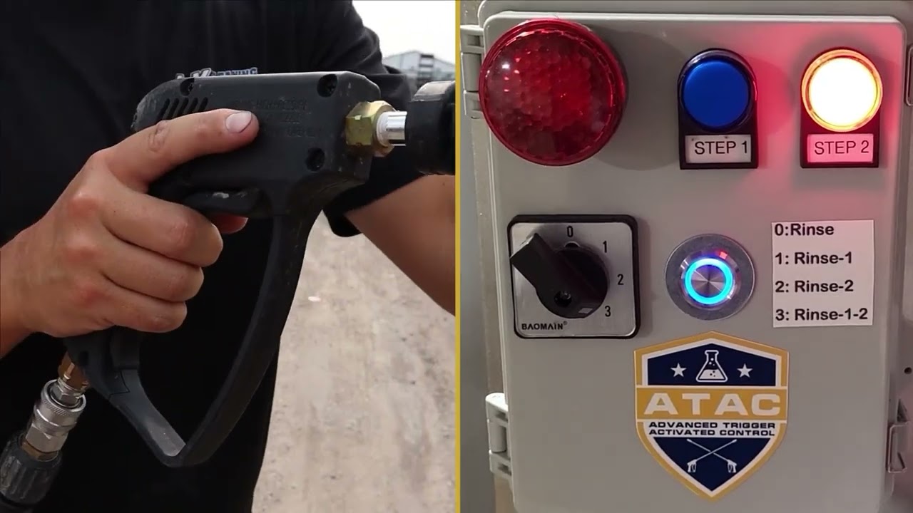 ATAC System | 2-Step Chemical Injection System | For Mobile & Fleet Truck Washing 🚚