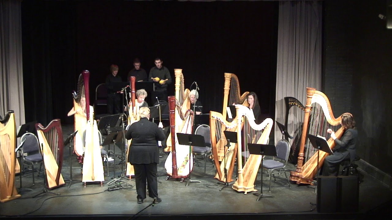 Tubby's Tango by Dunstone performed by Pedal Harp Ensemble