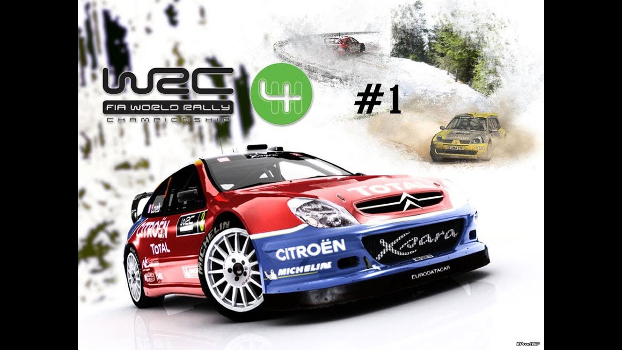WRC 4 Demo - Gameplay (1/2)  [ PS2 ]