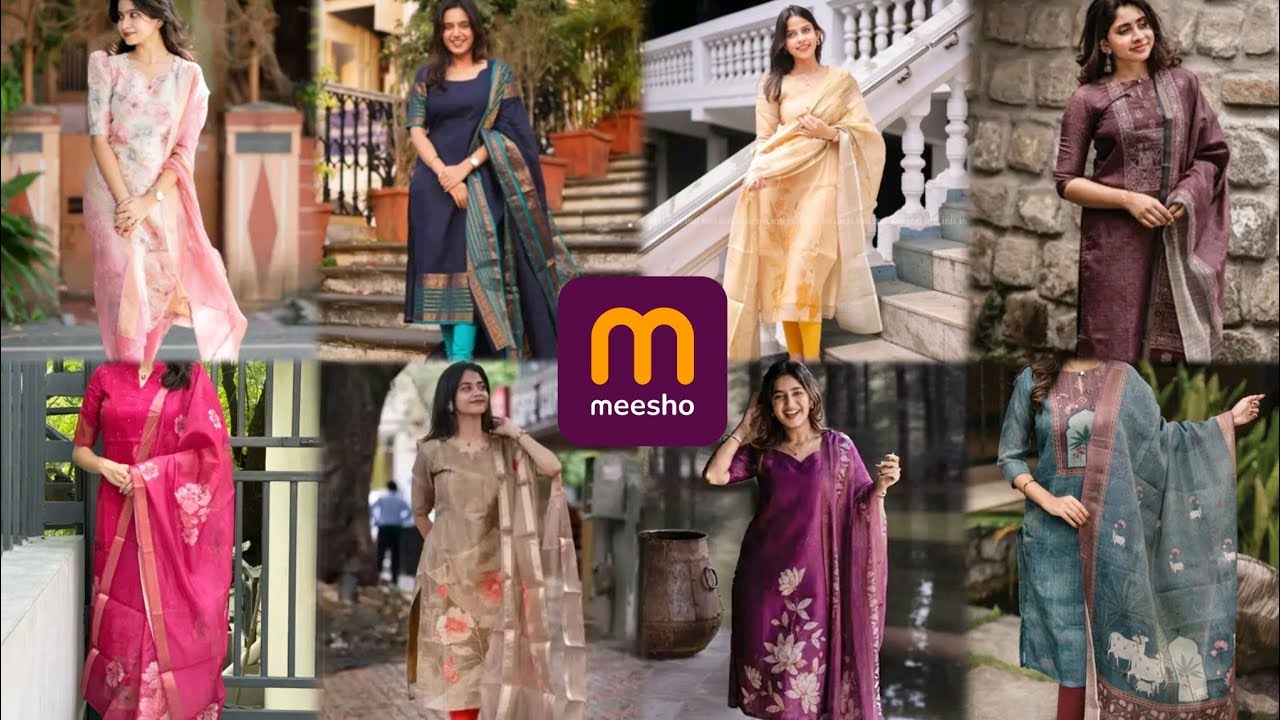 Meesho finds stylish kurti with dupatta😍 | link🔗⬇️