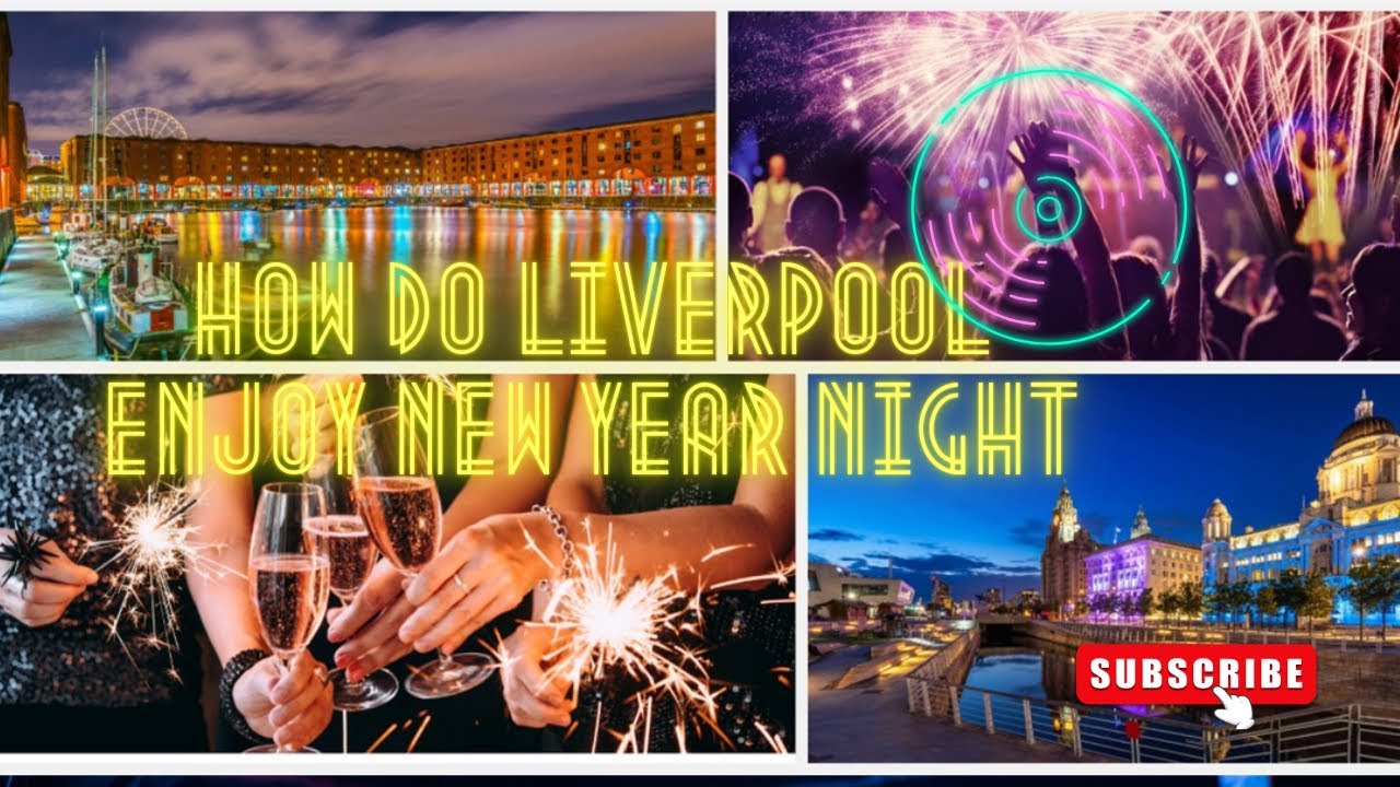 How do Liverpool People Enjoy New Year Night #trending #newyear #travel #fireworks #walkthrough 
