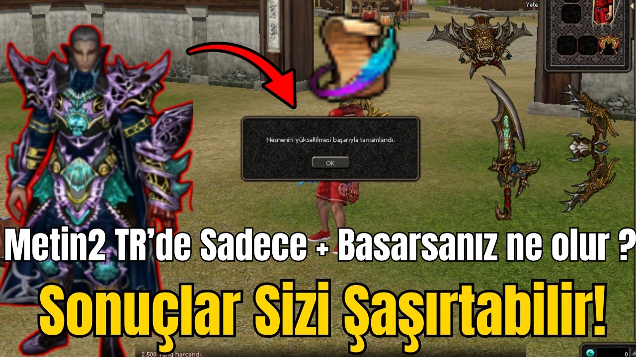 Metin2 Safir Sadece + Basarak Won Kazandım