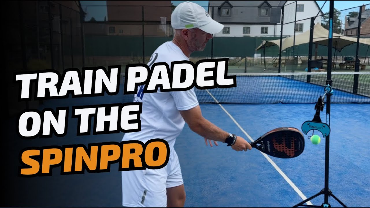 Padel Shots You Can Train on the SpinPro (For Players & Coaches)