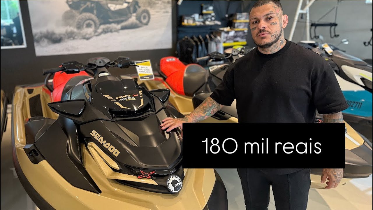 FUI EM UMA LOJA DE JETSKI