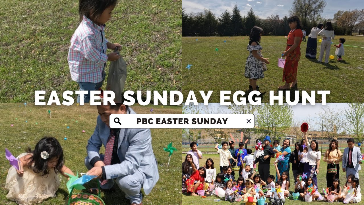 EASTER SUNDAY EGG HUNT VLOG | SANAKHANG HINKHO