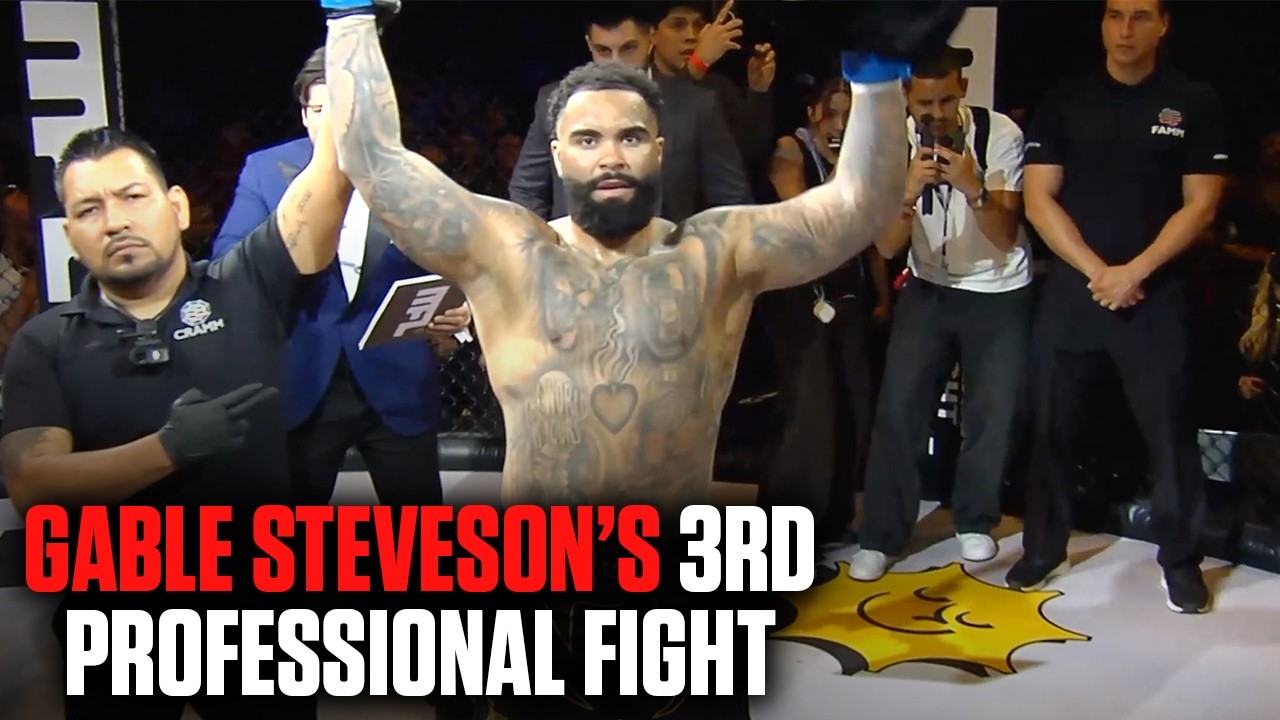 Gable Steveson's 3rd Professional Fight!