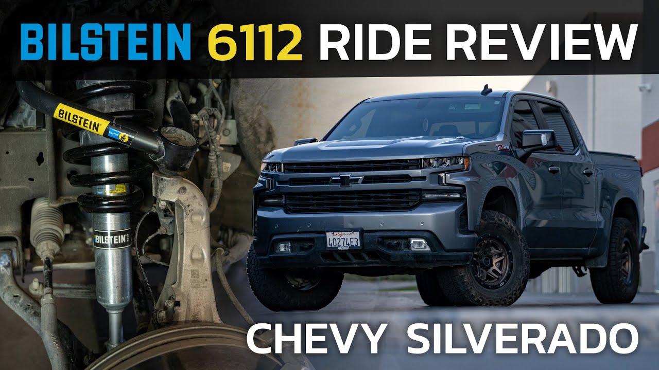 Амортизаторы Bilstein 6112 — лучшее соотношение цены и качества для Silverado 1500