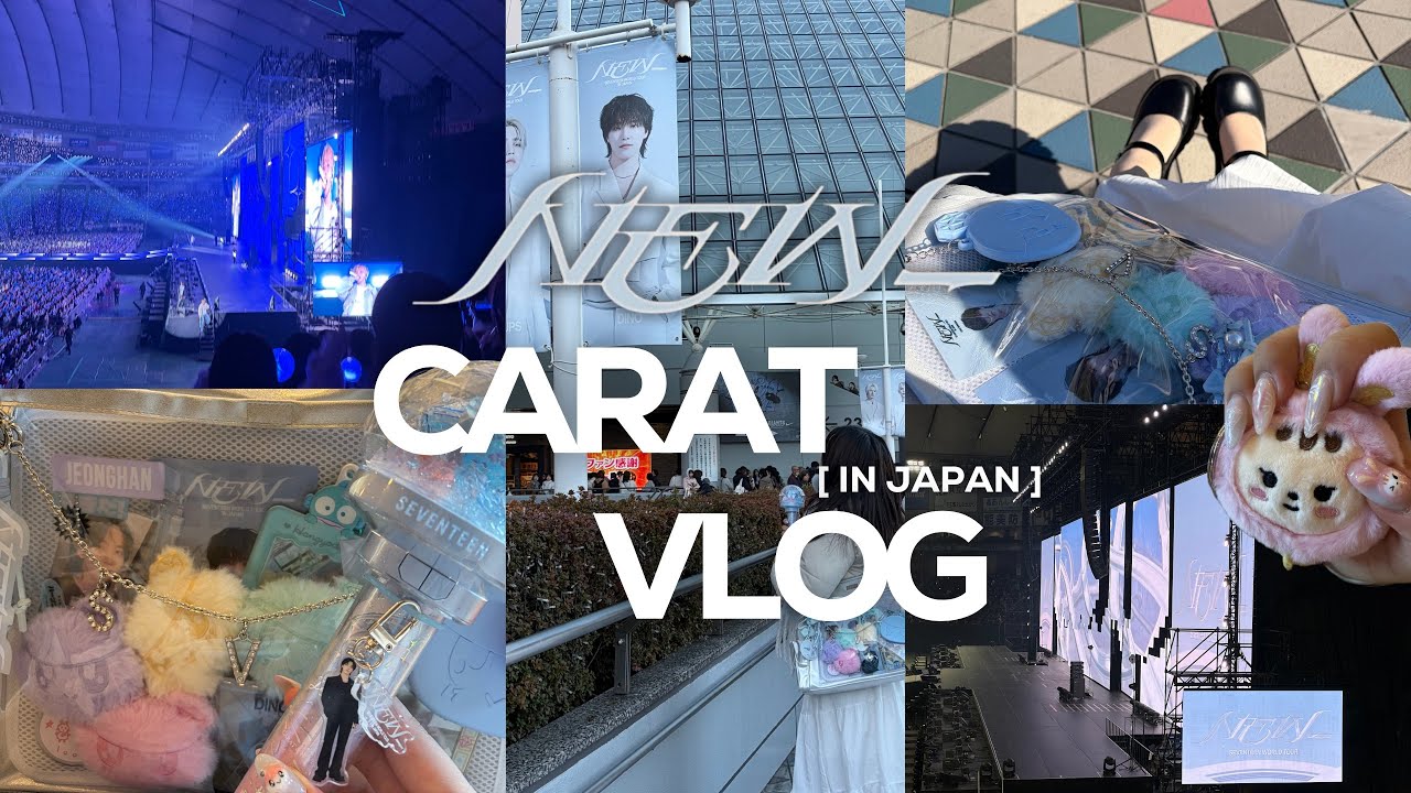 carat vlog💎 | seventeen new_ in japan 🇯🇵, first concert, bunkasai, signature spots & solo trip🗼