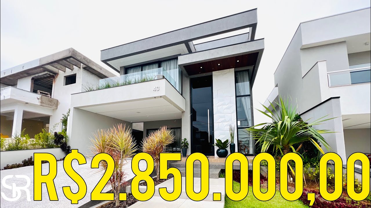 EXCLUSIVA CASA COM 03 SUITES A VENDA NO SWISS PARK CAMPINAS-SP