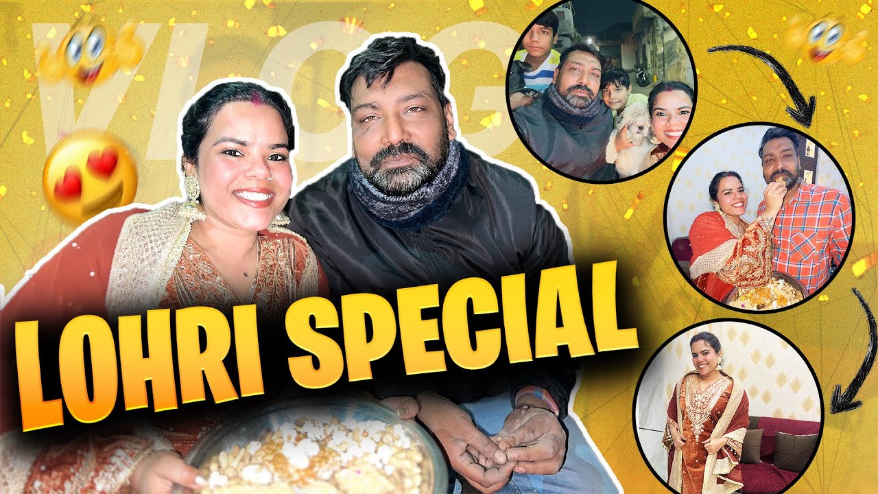 Lohri special vlog ❤️
