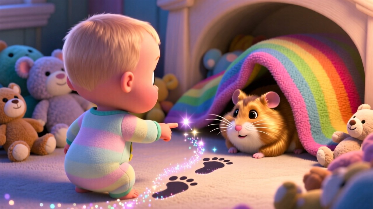 Lost Hamster | Cute Pet Adventure Song for Kids | Fun Nursery Rhyme