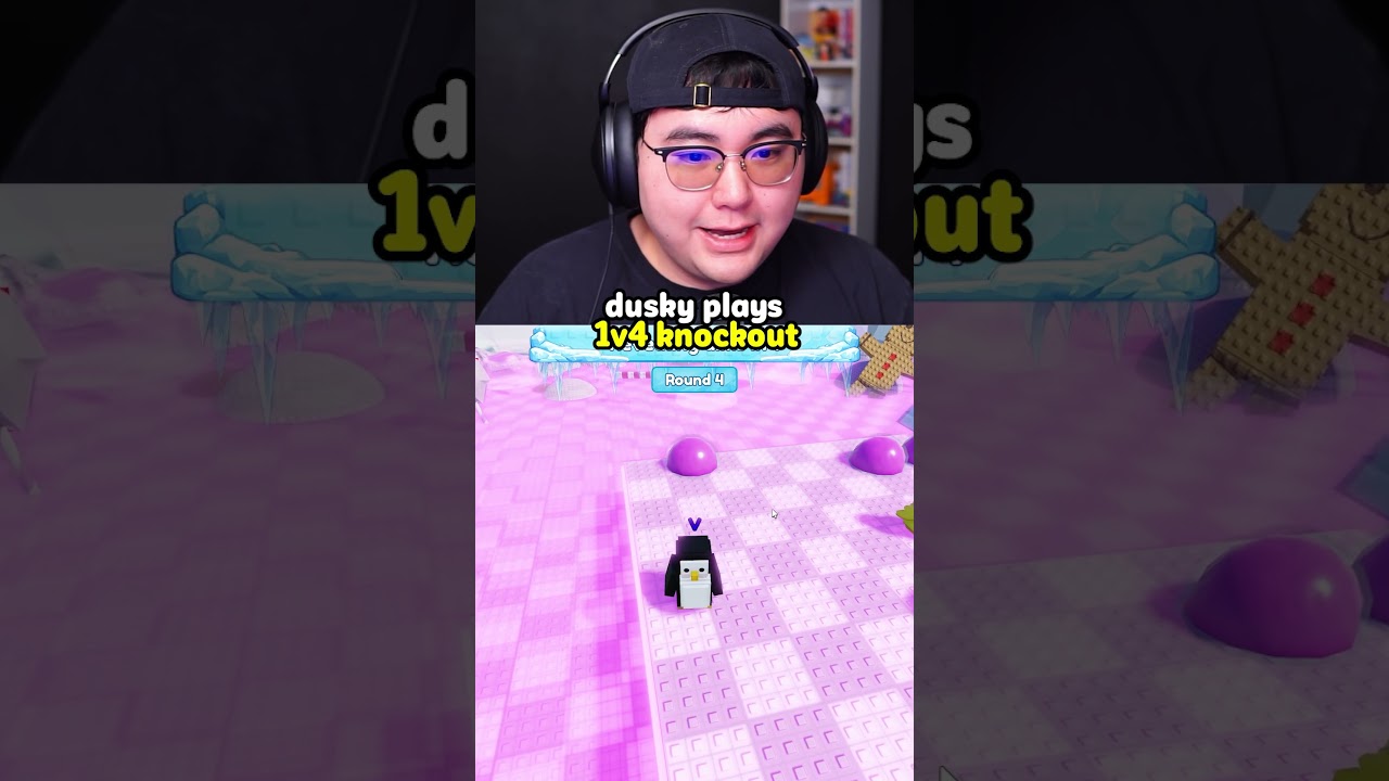 Dusky Plays 1v4 Knockout #roblox