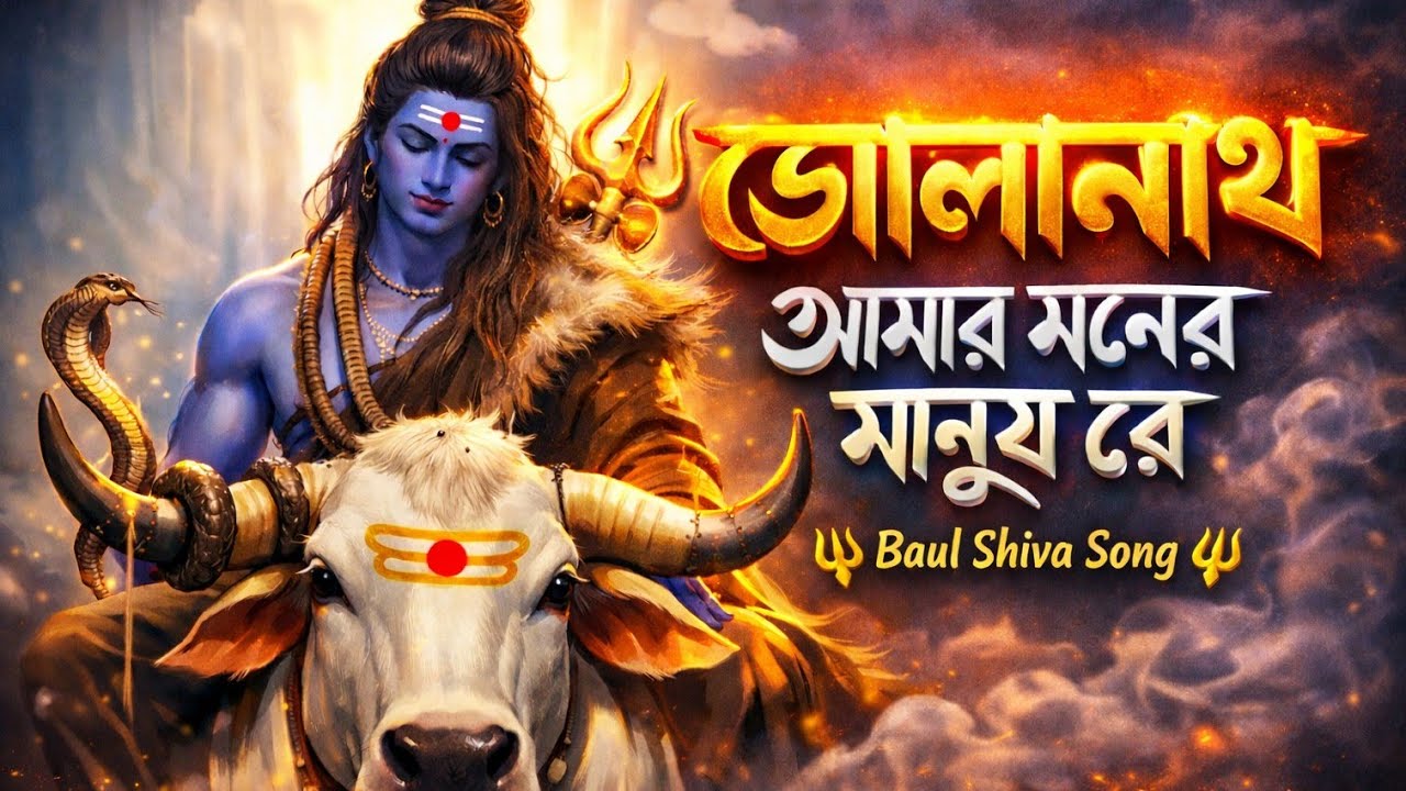 ভোলানাথ আমার মনের মানুষ রে 🔱 | Volanath Amar Moner Manus Re | হৃদয় ছুঁয়ে যাওয়া বাউল শিব গান