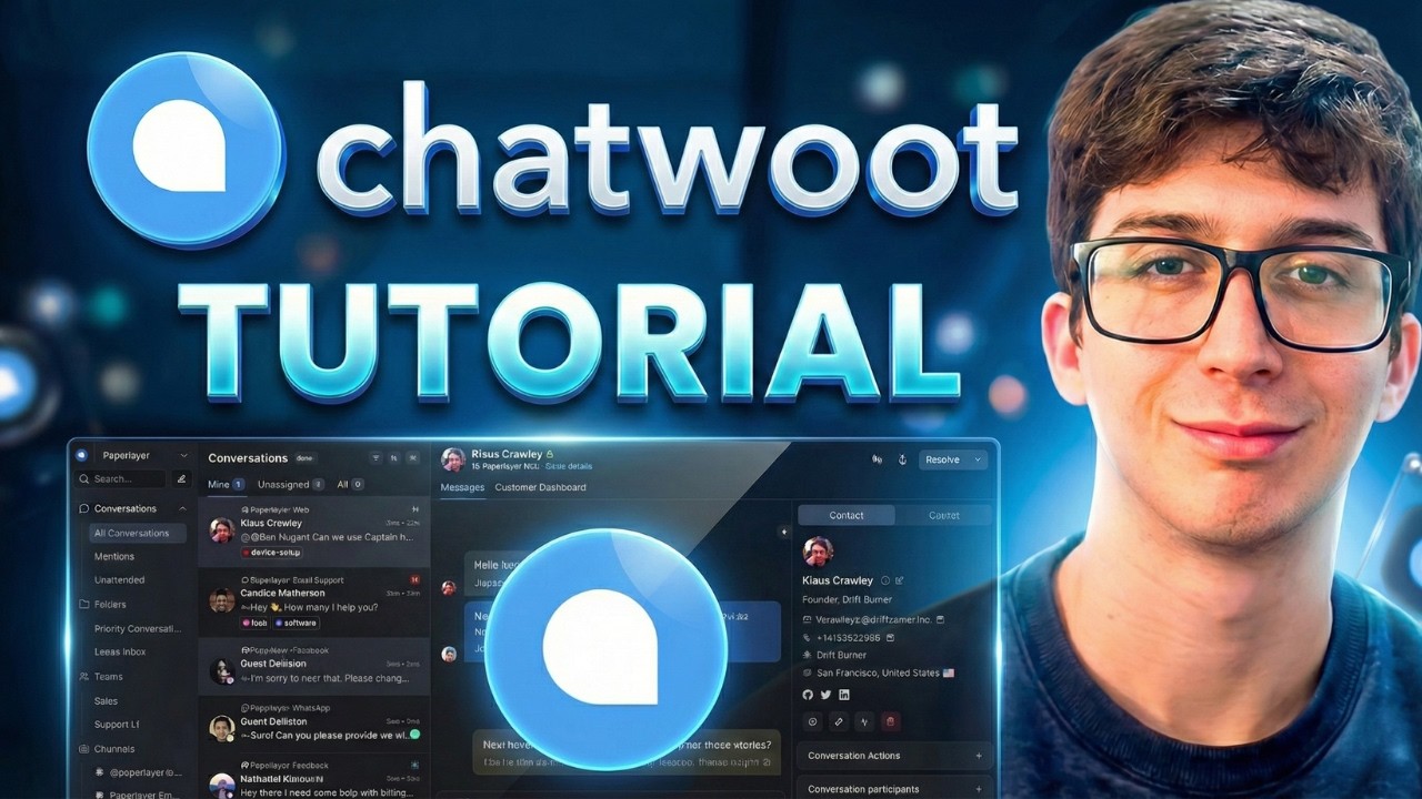CHATWOOT Tutorial: C&oacute;mo usarlo DESDE CERO (Paso a Paso) ✅