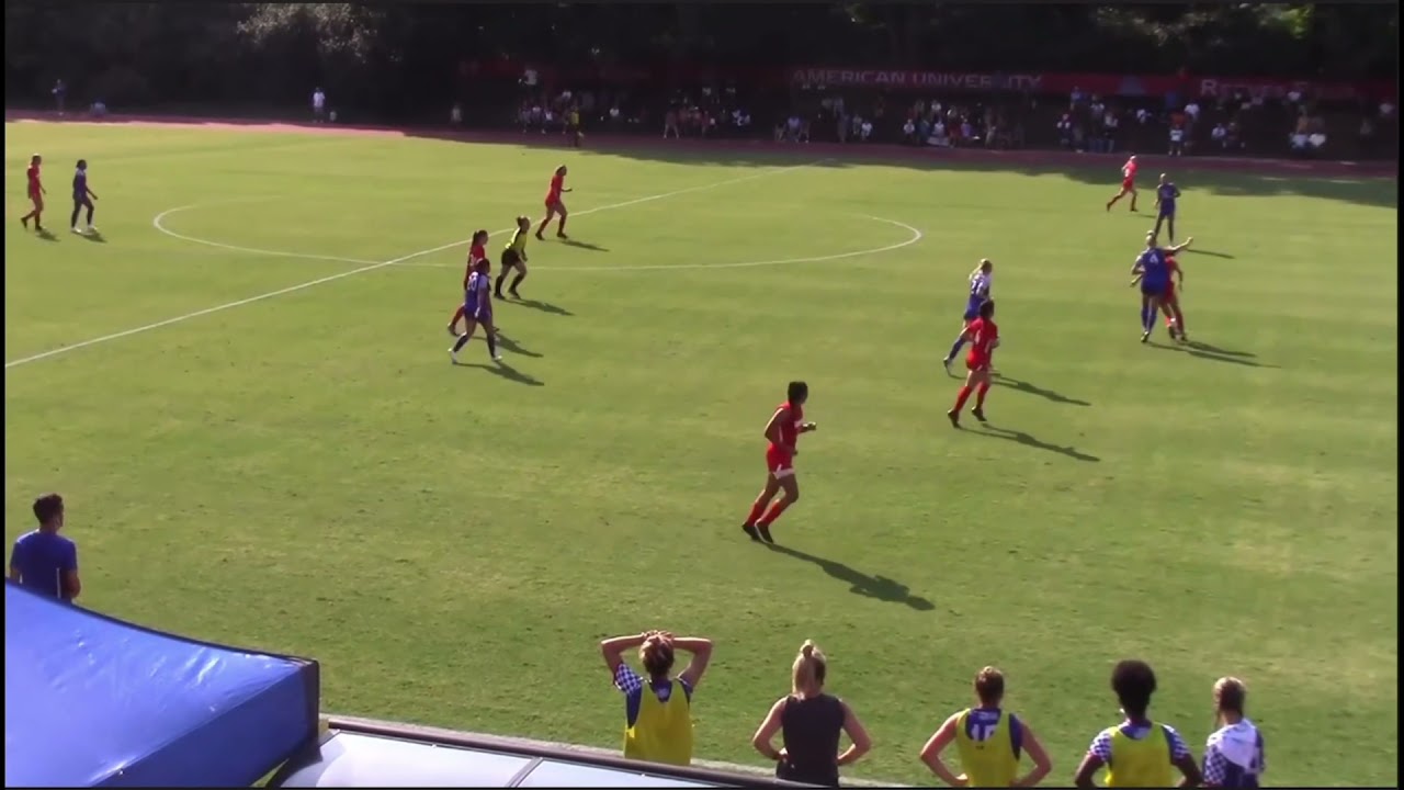 Ana&iuml;s Oularbi- First soccer steps at Radford University D1 NCAA
