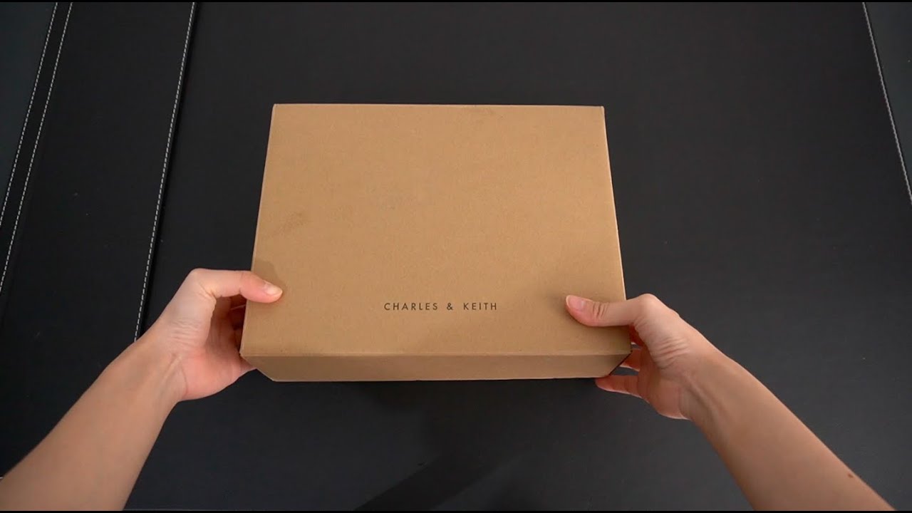CHARLES & KEITH Cleo Quilted Card Holder and Envelope Crossbody Bag Unboxing (both Black)