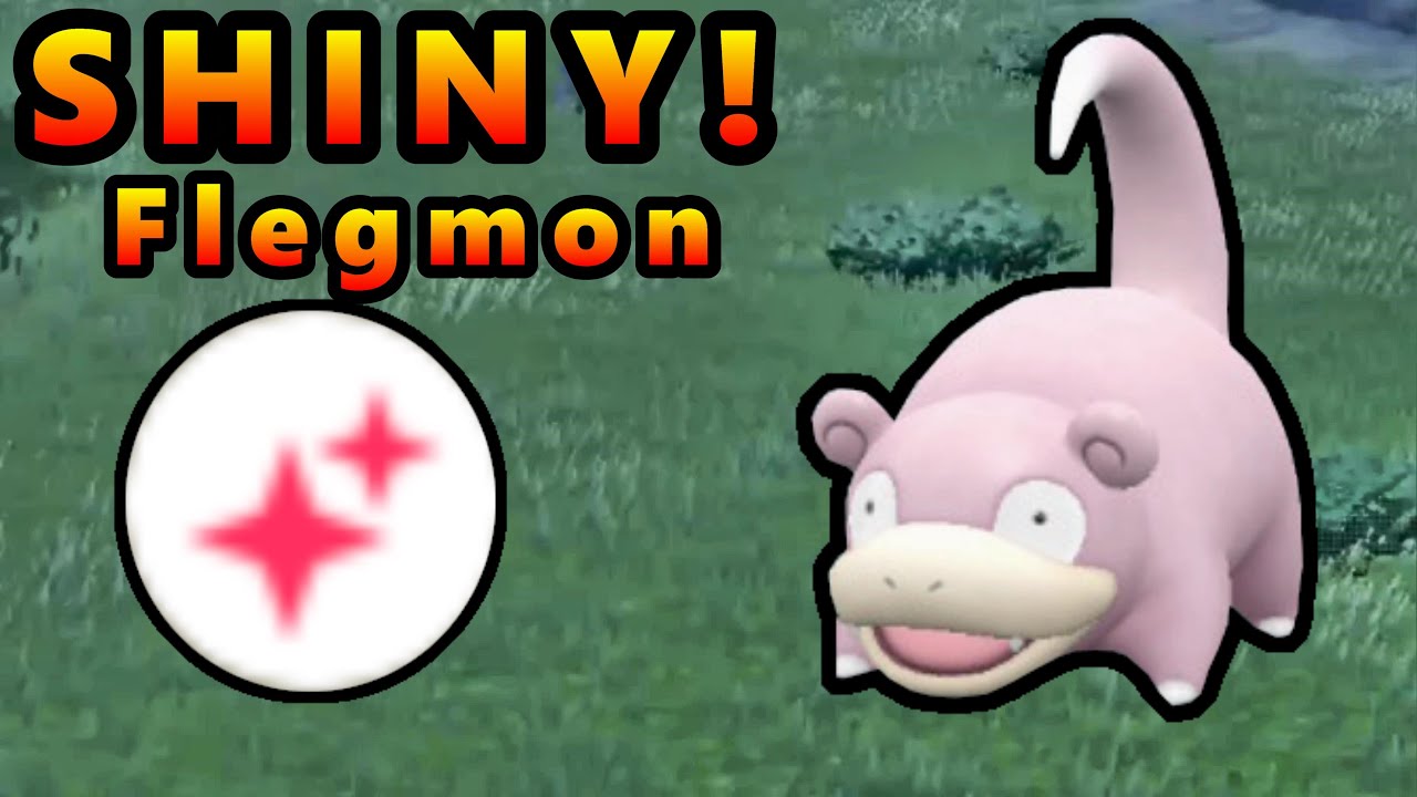 Shiny Flegmon - Pok&eacute;mon Karmesin/PurPur