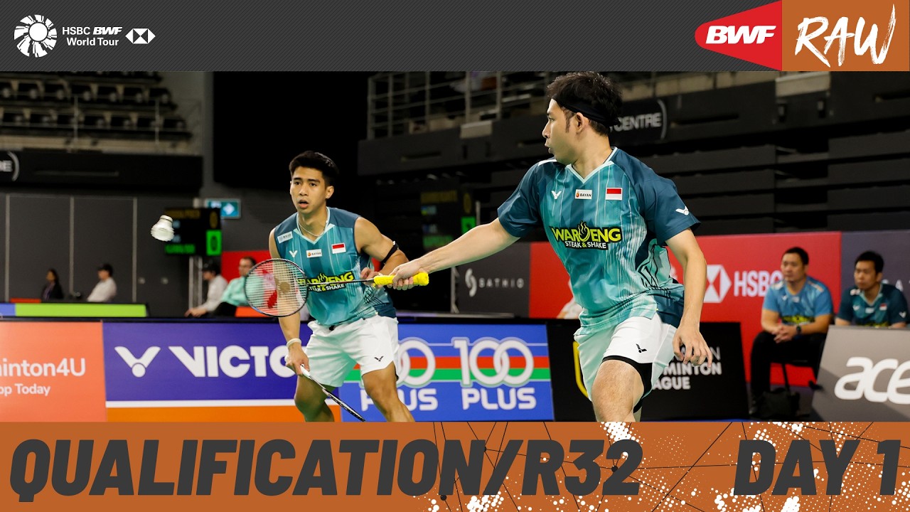 SATHIO GROUP Australian Badminton Open 2026 | Day 1 | Court 1 | Qualification/Round of 32