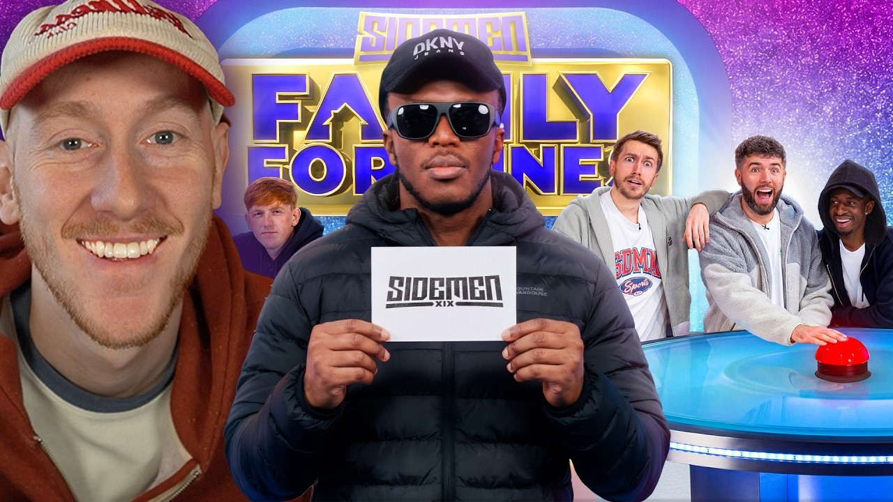 SIDEMEN FAMILY FORTUNES REACTION!