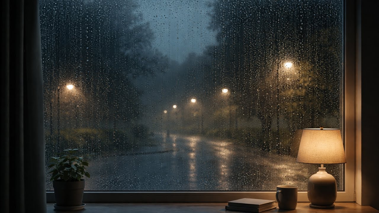 Rain Sounds for Deep Sleep & Focus | No Music | 3 Hours