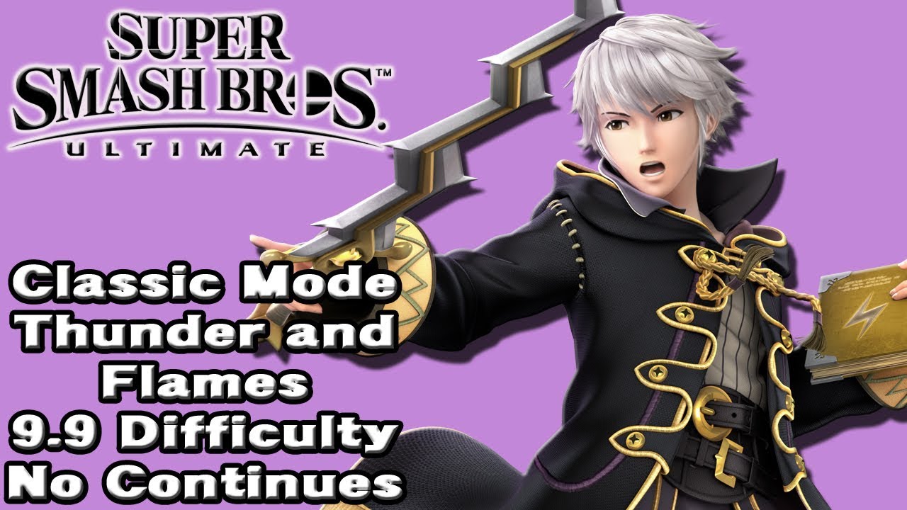 Super Smash Bros. Ultimate (Classic Mode 9.9 Intensity No Continues | Robin)