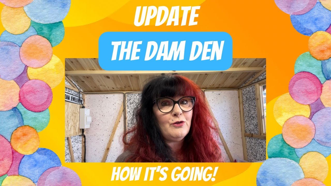 The DAM Den Update! #sheshed #vintagereseller