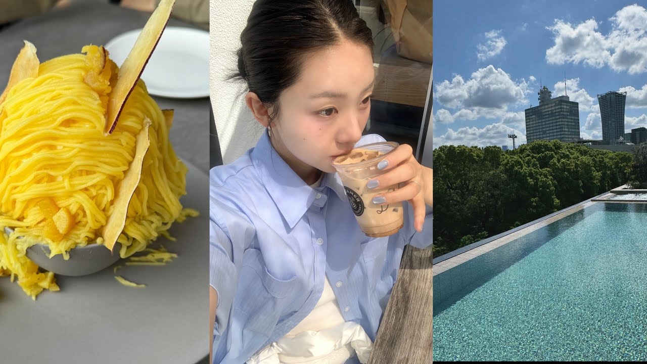 [vlog] 도쿄에도 이런곳이- 도쿄 2회차부터는 꼭 보세요👀 루프탑 풀 신상 호텔까지 ...🦋