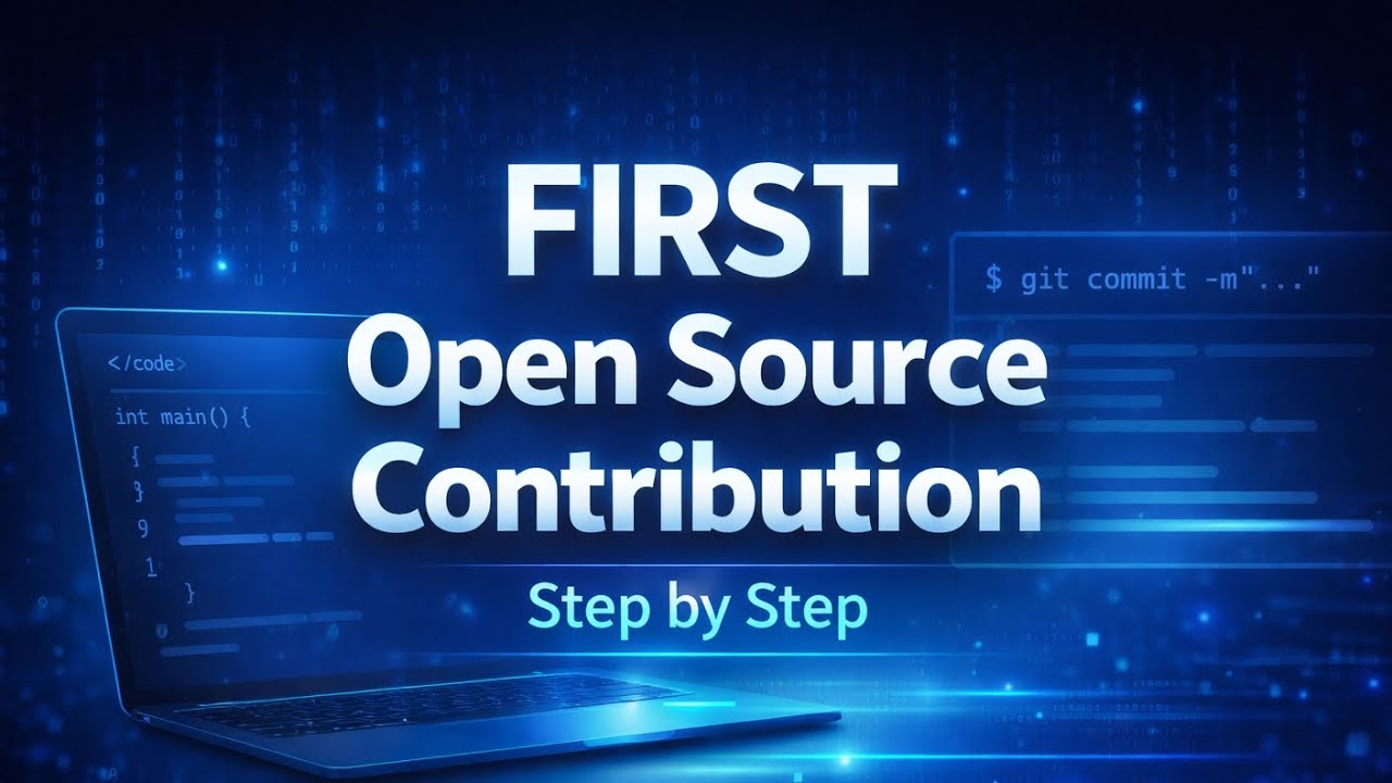 How I Made My First Open Source Contribution | Step by step for beginners 