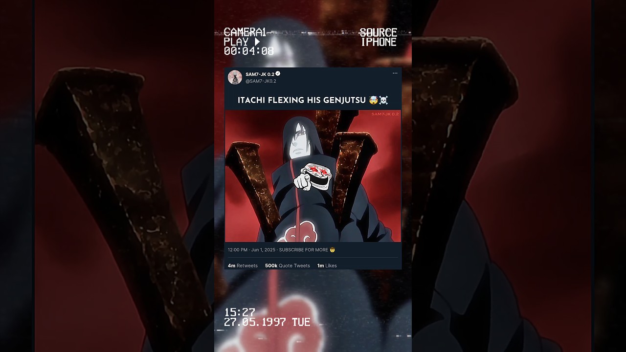 OROCHIMARU TESTED ITACHI'S GENJUTSU 🤯☠️