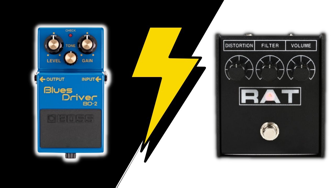 Boss Blues Driver 🆚 ProCo Rat 2