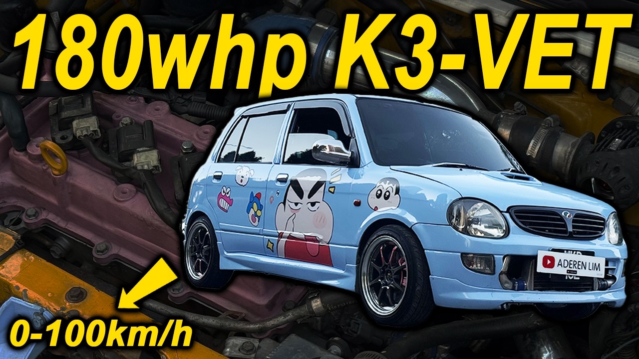Part 1/2 | 180whp Perdoua Kelisa YRV 1.3L TURBO | Malaysia #POV [Test Drive] [CC Subtitle]