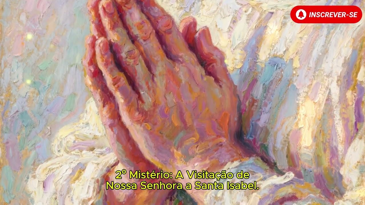 TERÇO DE HOJE - 02/03/2026 - SEGUNDA-FEIRA: MISTÉRIOS GOZOSOS - 04 HORAS