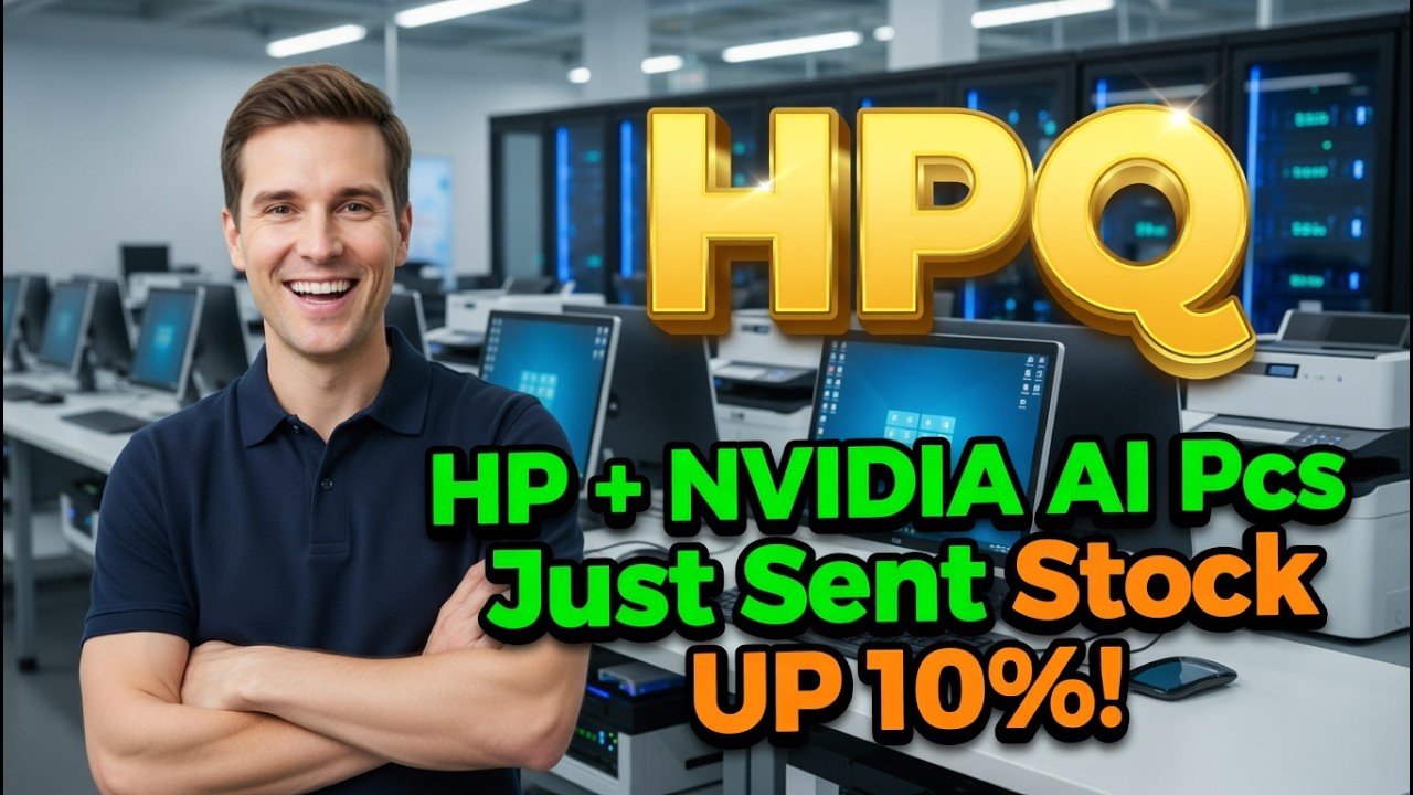 HP + NVIDIA AI PCs Just Sent Stock Up 10%! HPQ Stock Analysis
