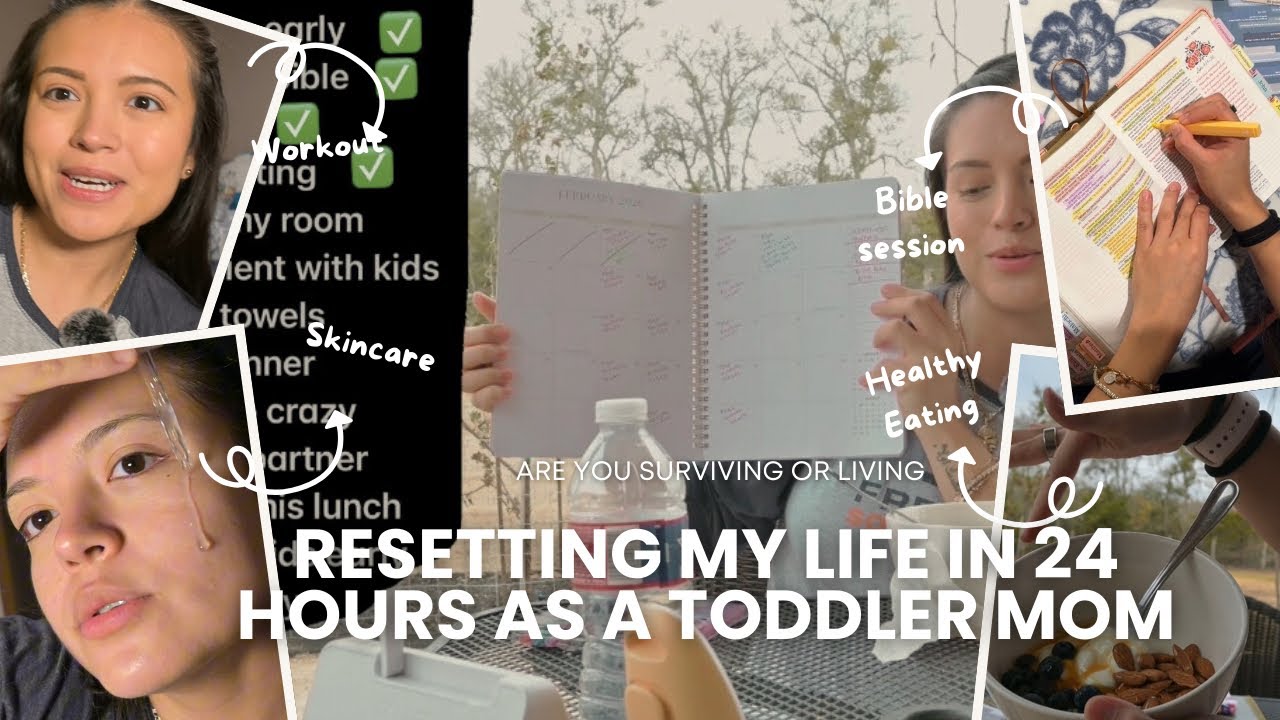RESETTING MY LIFE IN 24 HOURS AS A TODDLER MOM