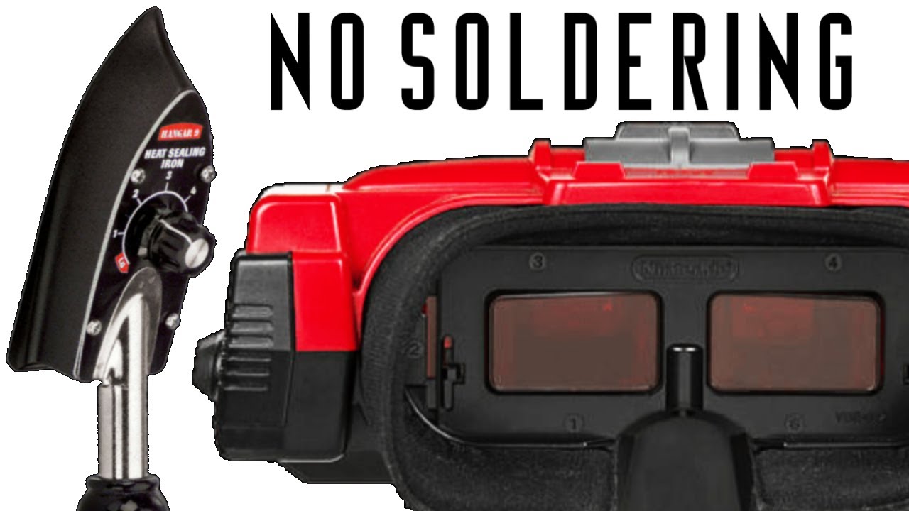Virtual Boy Display Repair Iron Method Tutorial and Troubleshooting