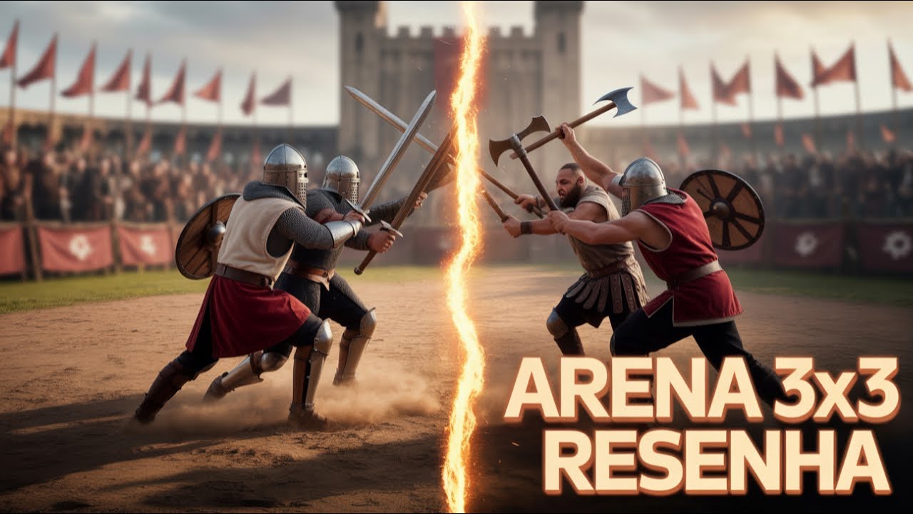 #004 - ABYSS OF DUNGEONS: RESENHA COM OS AMIGOS NA ARENA 3X3