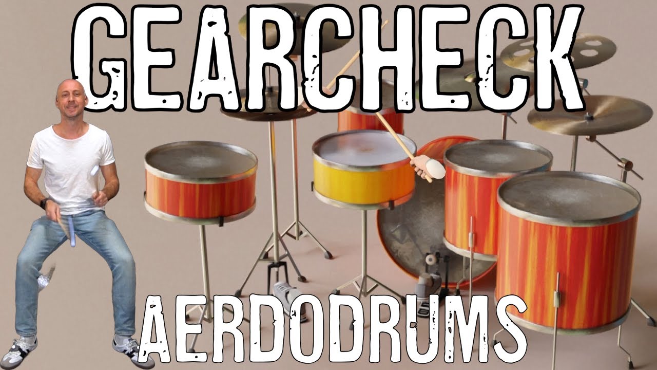 Aerodrums - Gearcheck - Schlagzeugspielen ohne Trommeln - pures Air Drumming