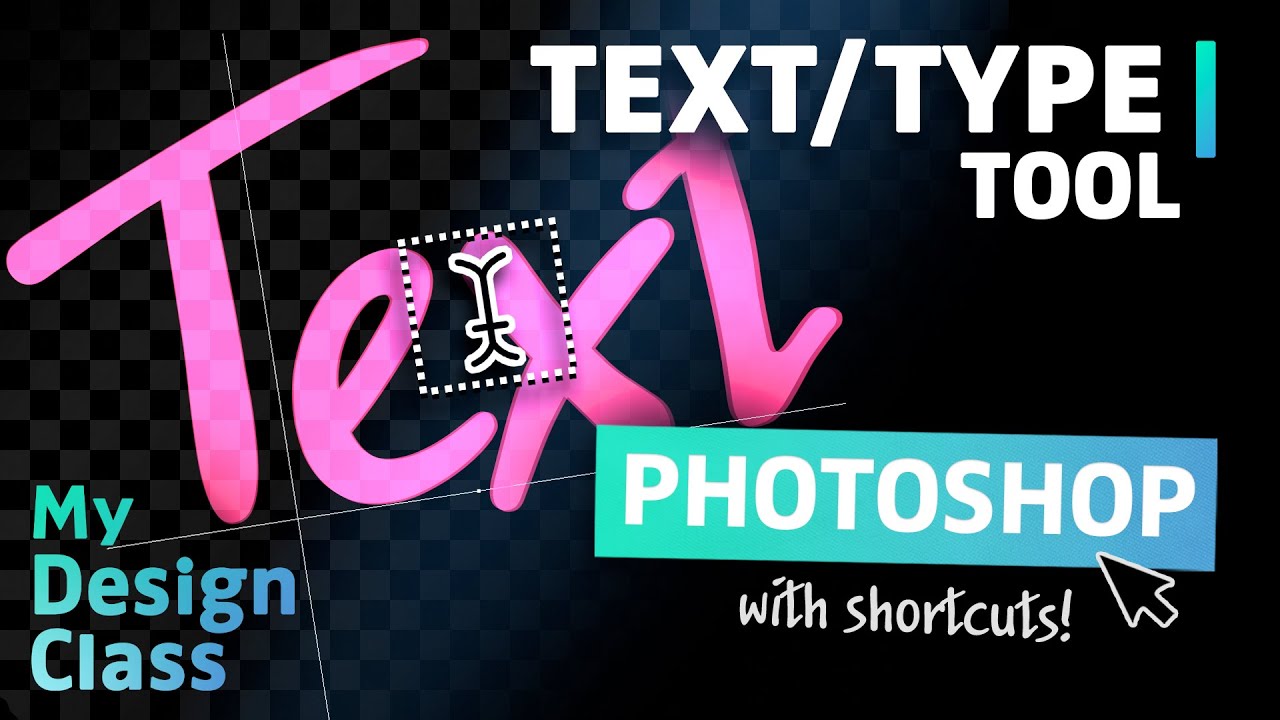 A Beginner Guide to EDITING Text in Photoshop!