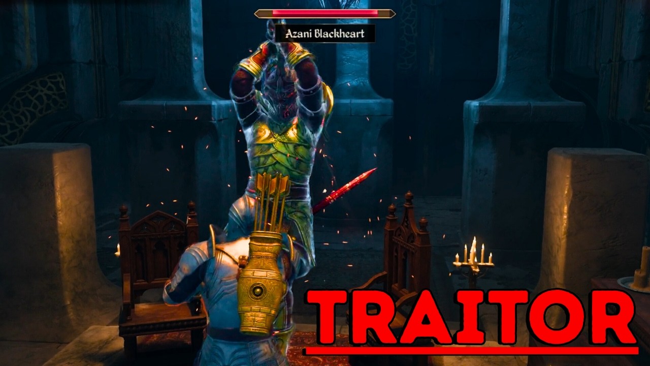 Azani Blackheart: Butcher of the Fighters Guild | Oblivion Remastered