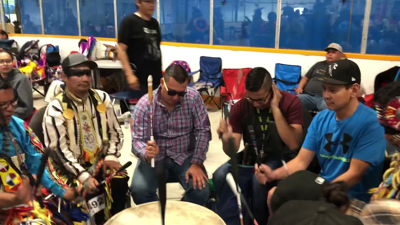 Whitefish Jrs. at Saulteaux, Sk Pow Wow 2021