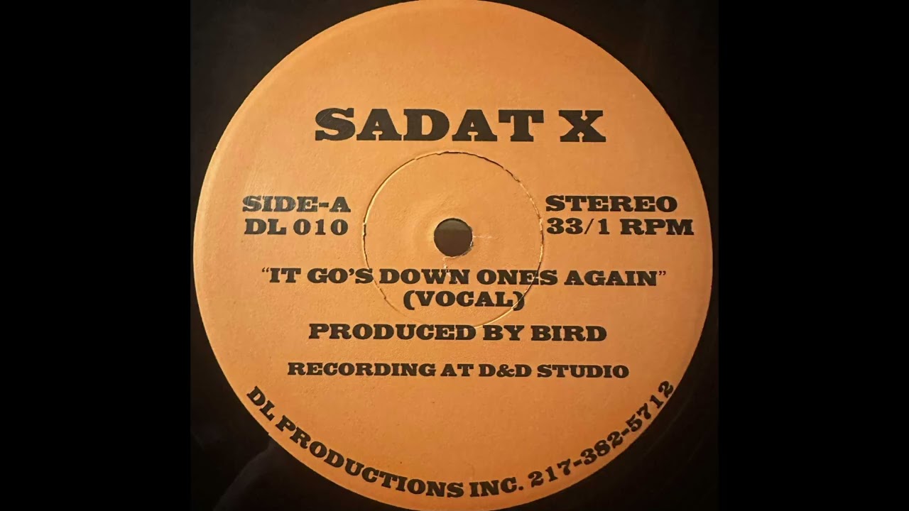 Sadat-X - It Gos Down Ones Again (Instrumental)
