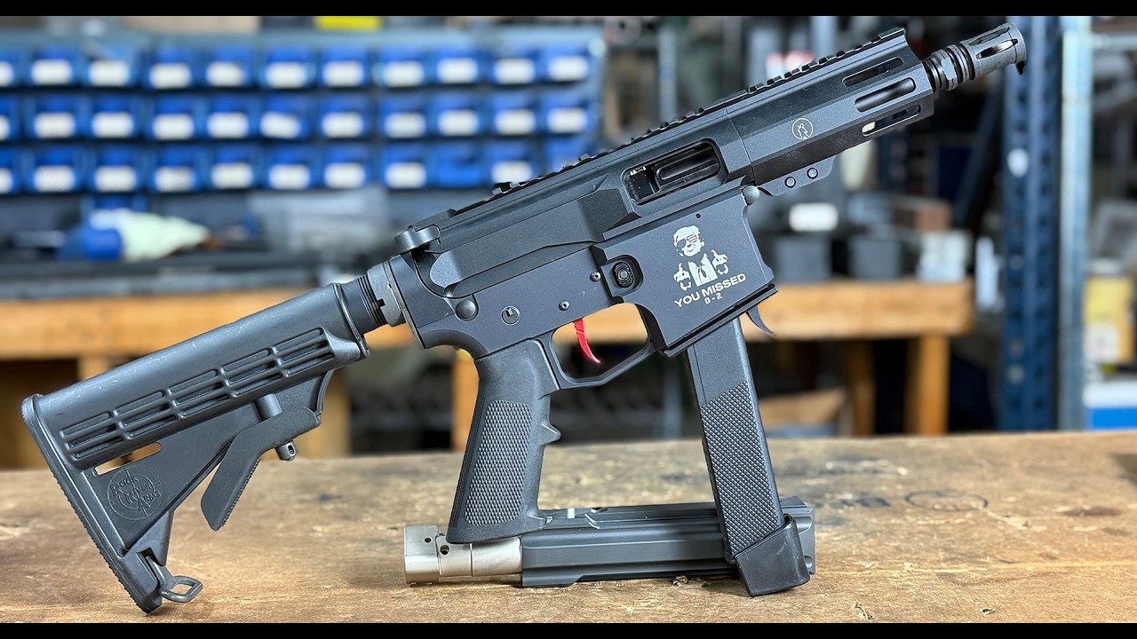 Обзор винтовки AR-15 калибра 9 мм