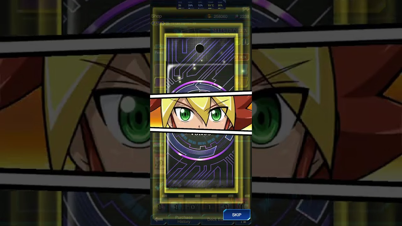 yu gi ho duel links new world  gacha 2100gem