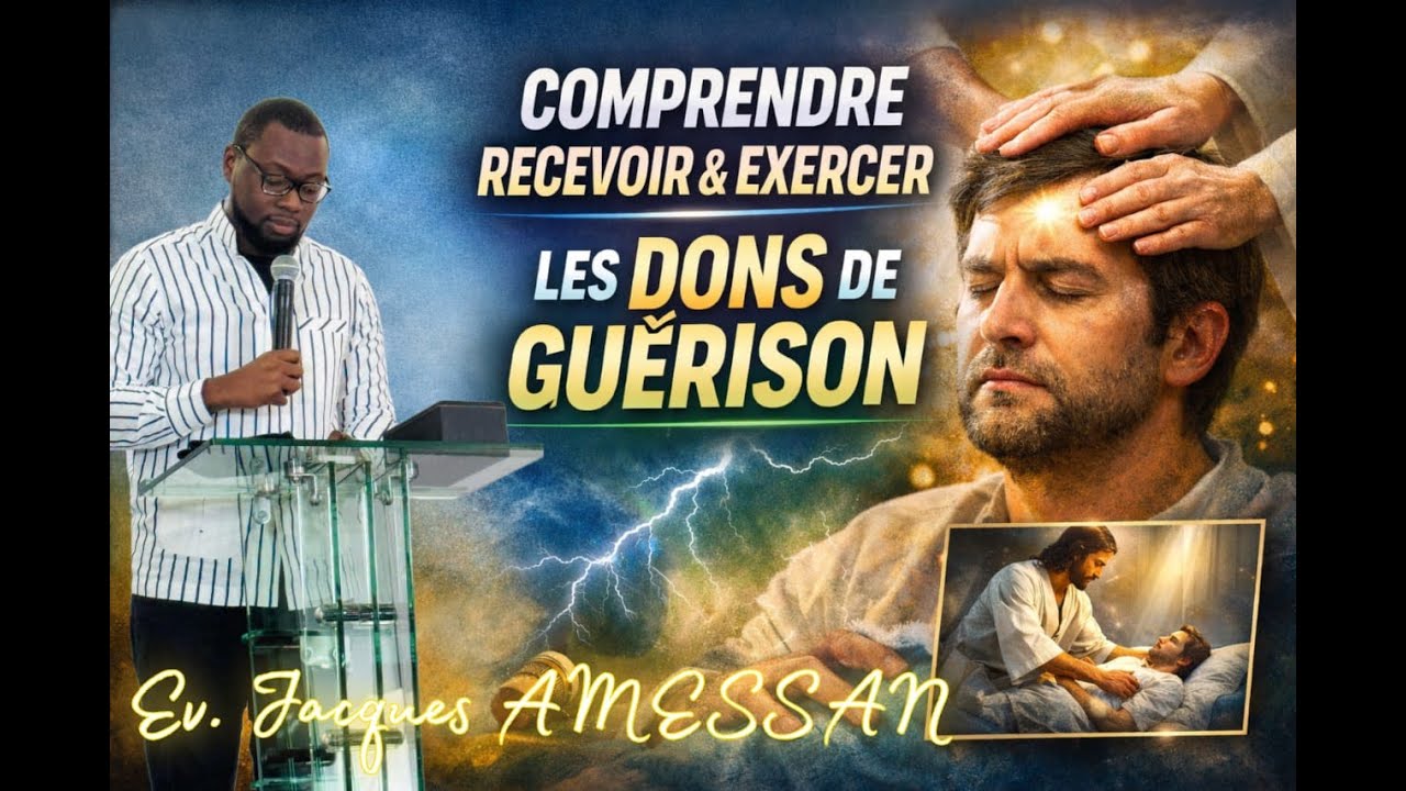 COMPRENDRE , RECEVOIR ET EXERCER LES DONS DE GUERISONS- Ev Jacques AMESSAN