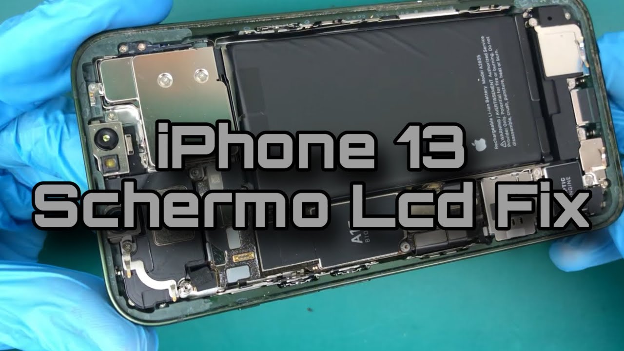 iPhone 13 disassembly . guida italiano sostituzione schermo - screen replacement - tutorial broken