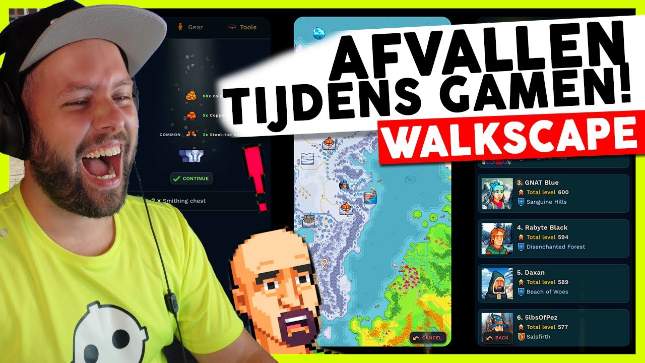 Door Deze Game Val Je Kilo's Af! - Walkscape (Fitness Game/App)