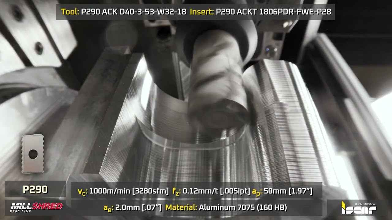 High End L&ouml;sungen f&uuml;rs Leichtgewicht: ISCARs Wendeschneidplatten-Fr&auml;ser f&uuml;r die Aluminiumzerspanung