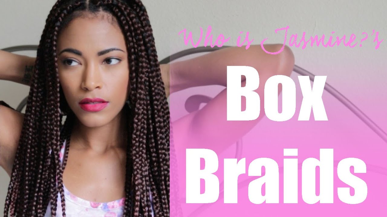Poetic Justice / Box Braids Tutorial for Beginners | Jasmine Defined