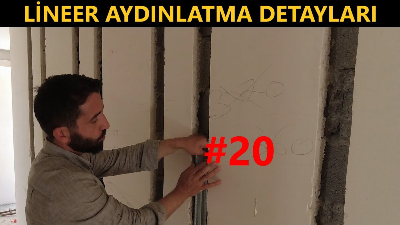 Dekoratif Lineer Aydınlatma Detaylarımız | #movil20